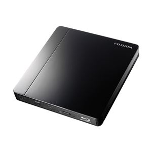 アイ・オー・データ機器 USB3.0/2.0対応 ポータブルブルーレイドライブ ピアノブラック BRP-UT6NK