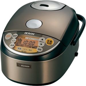 象印マホービン プラチナ厚釜 圧力IH炊飯ジャー 1升 ステンレスブラウン NP-NI18 XT