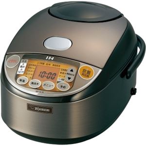 象印マホービン 黒まる厚釜 IH炊飯ジャー 5.5合 ダークブラウン NP-VL10 TD