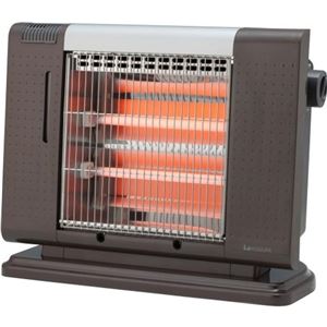 コイズミ 石英管ヒーター ブラウン KEH-0841/T