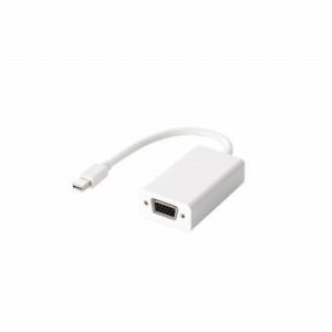 [ELECOM（エレコム）] miniDisplayPort変換アダプタ／forAPPLE／DVI／ホワイト AD-MDPVGAWH