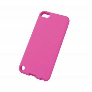 [ELECOM（エレコム）] iPod touch 2012用やわらかく手触りの良いシリコン素材を使用したシリコンケースとフルサイズ液晶保護フィルムのセット（ピンク） AVA-T12SCPN