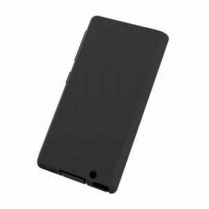 [ELECOM（エレコム）] SONY WALKMAN F800シリーズ用シリコンケースと液晶保護フィルム AVS-F12SCBK