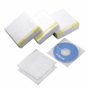 [ELECOM（エレコム）] 不織布CD・DVDケース CCD-010LCR