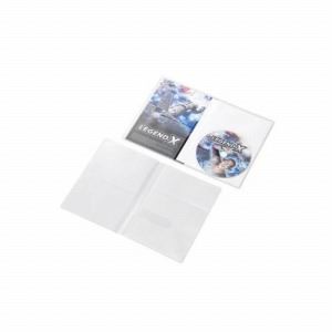 [ELECOM（エレコム）] 市販デイスク圧縮ケース／DVD／1枚収納／10枚／ホワイト CCD-DPD10WH