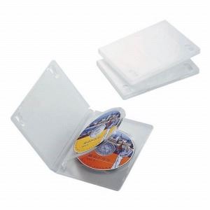 [ELECOM（エレコム）] DVDトールケース CCD-DVD07CR