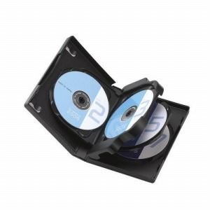 [ELECOM（エレコム）] 連続ドラマ用DVDトールケース。DVDを7枚収納可能。連続ドラマ1クール分（毎週1時間のドラマ約3ヶ月、全14話まで）をすっきり収納。DVDトールケース CCD-DVD09BK