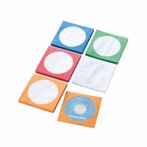 [ELECOM（エレコム）] CD／DVD用ペーパーケース[100枚入] CCD-FT100