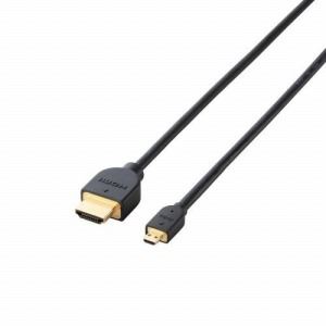 [ELECOM（エレコム）] イーサネット対応HDMI-Microケーブル（A-D） DH-HD14EU30BK