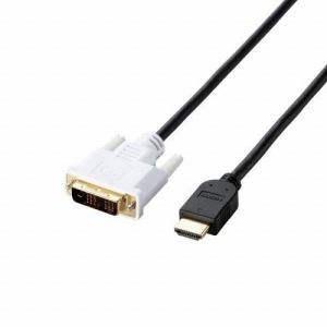 [ELECOM（エレコム）] HDMI-DVI変換ケーブル[1.0m] DH-HTD10BK