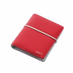 [ELECOM（エレコム）] パッと開いてすぐに使える！手帳タイプの電子辞書ケース DICT. （手帳タイプ） DJC-016RD