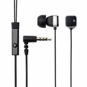 [ELECOM（エレコム）] iPhone用ステレオヘッドホンマイク EHP-IPIN102BK