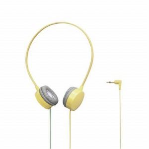 [ELECOM（エレコム）] コンパクトオーバーヘッドホン EHP-OH200YL