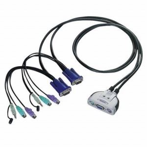 [ELECOM（エレコム）] PS／2パソコン切替器 KVM-KP2
