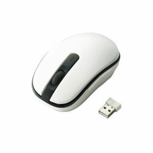 [ELECOM（エレコム）] BlueLEDマウス／無線／5ボタン／対称型形状／ホワイト M-BL6DBWH