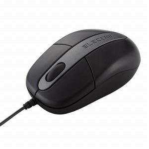 [ELECOM（エレコム）] USB＆PS／2ホイール付イメージセンサマウス M-M2UP2RBK