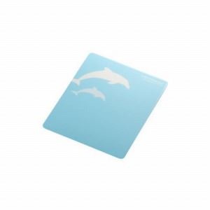 [ELECOM（エレコム）] 鮮やかな色彩の動物マウスパッド animal mousepad [イルカ] MP-111D
