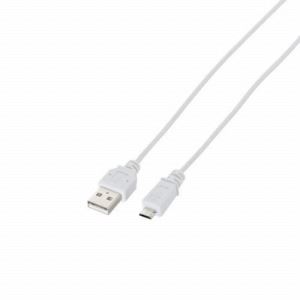 [ELECOM（エレコム）] 極細Micro-USB（A-MicroB）ケーブル MPA-AMBXLP05WH