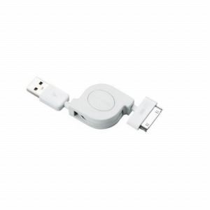 [ELECOM（エレコム）] iPhone／iPod用コンパクトな巻き取り式充電・転送ケーブル MPA-IRL08WH
