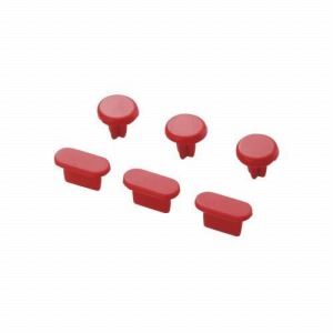 [ELECOM（エレコム）] iPhone用イヤホン＆Lightningコネクタキャップセット P-ACAST2RD