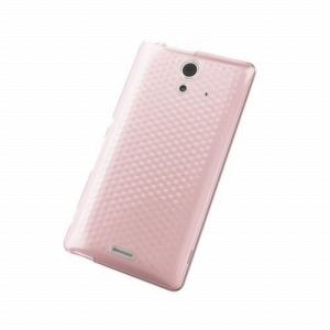 [ELECOM（エレコム）] au SOL22用ソフトケース・DC／ラメピンク PA-SOL22UCJPN