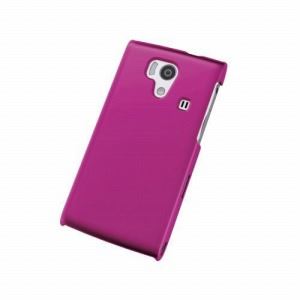 [ELECOM（エレコム）] docomo AQUOS PHONE si（SH-01E）用シェルカバーと液晶保護フィルム（ピンク） PD-SH01EPVPN