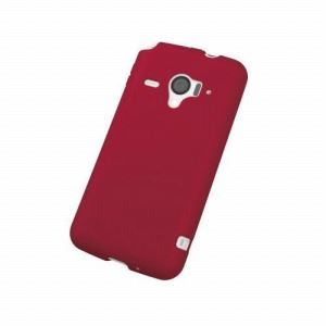 [ELECOM（エレコム）] docomo SH-06E用シリコンケース／レッド PD-SH06ESCRD