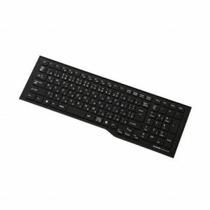 [ELECOM（エレコム）] シリコンキーボードカバー PKS-FMVAH2BK