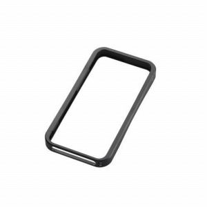 [ELECOM（エレコム）] iPhone5用アルミバンパー（ブラック） PS-A12ALBBK