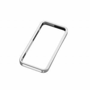[ELECOM（エレコム）] iPhone5用アルミバンパー（シルバー） PS-A12ALBSV