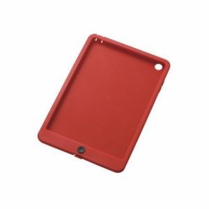 [ELECOM（エレコム）] iPad mini用スムースシリコンケース（レッド） TB-A12SSCDRD