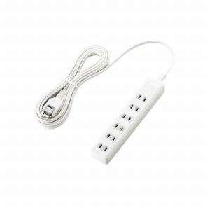 [ELECOM（エレコム）] 雷ガードタップ[2P式6個口5.0m] T-K01-2650WH