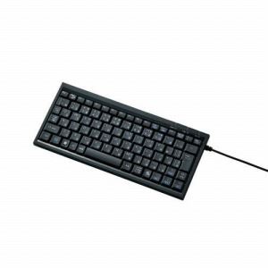 [ELECOM（エレコム）] パンタグラフミニフルキーボード TK-FCP027BK