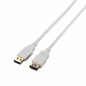 [ELECOM（エレコム）] USB3.0延長ケーブル（A-A） USB3-E15WH
