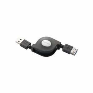 [ELECOM（エレコム）] 巻き取りUSB3.0延長ケーブル（A-A） USB3-RLEA07BK