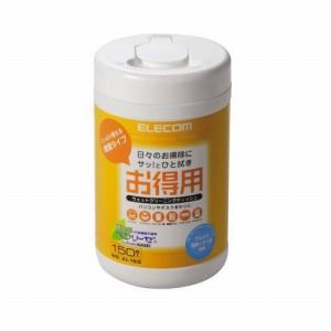 [ELECOM（エレコム）] [お徳用][150枚入]クリーニングティッシュ WC-AL150