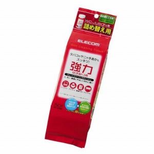[ELECOM（エレコム）] [強力タイプ][50枚入（詰め替え用）]ウェットクリーニングティッシュ WC-JU50SP