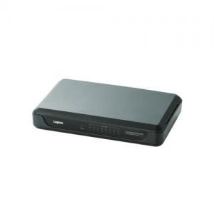 [Logitec（ロジテック）] コンパクト設計の1000BASE-TX対応スイッチングハブ LAN-GSW08／PHB