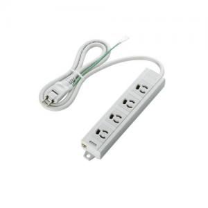 [ELECOM（エレコム）] EU RoHs指令準拠 マグネット付3ピン対応抜け止めタップ T-T06-3410LG／RS