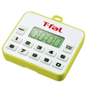 T-fal/ティファール キッチンタイマー プティ グリーンイエロー K02901