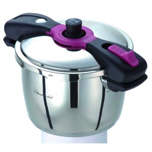 ワンダーシェフ IH対応 両手圧力鍋 魔法のクイック料理 5.5L AQDA55 品番:660077