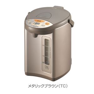 象印／ZOJIRUSHI マイコン沸とう電動ポット 4L／4.0L CD-WM40-TC メタリックブラウン