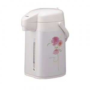 象印／ZOJIRUSHI ガラスマホービン 押すだけポット 2.2L エレガントローズ AB-TW22-FX