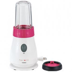 TWINBIRD／ツインバード マイジュースミキサー Asa no Mix KC-4818P ベリーピンク