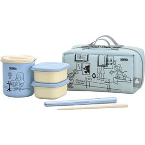 Thermos／サーモス 保温弁当箱 DBQ-250DS ブルー（BL）