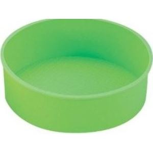 パール金属 シリコーンデコレーション ケーキ焼型19cm グリーン