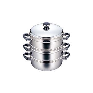 宮崎製作所／miyaco オブジェ／objet 二段蒸し器 22cm OJ-7-7