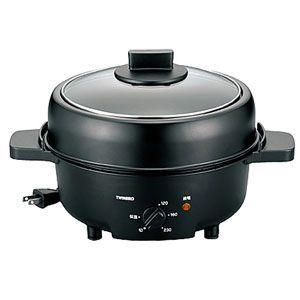 ツインバード／TWINDIRD ミニグリルなべ 1.2L EP-4164B