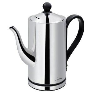 ドリテック／DRETEC ステンレスケトル デミタス 0.8L ブラック PO-125BK