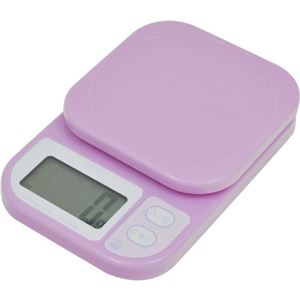 ドリテック/DRETEC コンパクトスケール2kg パープル KS-208PP